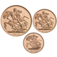 Pre-Owned 2015 UK Premium Sovereign Proof Gold 3-Coin Set