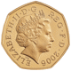 Pre-Owned 2006 UK Victoria Cross ‘The Award’ 50p Proof Gold Coin