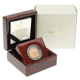 Pre-Owned 2022 UK Memorial Full Sovereign Piedfort Proof Gold Coin