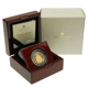 Pre-Owned 2025 UK Shield Design Full Sovereign Piedfort Proof Gold Coin