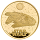 Pre-Owned 2024 UK Star Wars ‘Millennium Falcon’ 1/4oz Proof Gold Coin