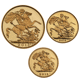 Pre-Owned 2013 UK Premium Sovereign Proof Gold 3-Coin Collection