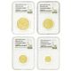 Pre-Owned 2003 UK Britannia Proof Gold 4-Coin Collection - NGC Graded PF69/70 - 6134004-021/22/23/24