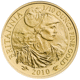 Pre-Owned 2010 UK Britannia 1/10oz Proof Design Gold Coin