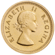 Pre-Owned 1955 Elizabeth II South African £1 Proof Gold Coin