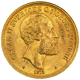 Pre-Owned 1875 Sweden Oscar II 20 Kronor Gold Coin