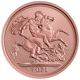 Pre-Owned 2021 UK 95th Birthday of Queen Elizabeth II 'Struck on the Day' Full Sovereign Gold Coin