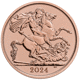 Pre-Owned 2024 Half Sovereign Proof Gold Coin