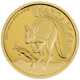 Pre-Owned 2022 Australian Kangaroo 1/4oz Proof Gold Coin