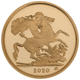 Pre-Owned 2020 UK Quintuple Sovereign Proof Design Gold Coin