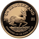 Pre-Owned 2021 South African Krugerrand 1/4oz Proof Gold Coin