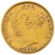 Pre-Owned 1874 London Mint DN.5 Victorian 'Shield' Half Sovereign Gold Coin