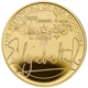 Pre-Owned 2022 UK The Queen's Reign Honours and Investitures 1/4oz Proof Gold Coin