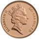 Pre-Owned 1986 UK Half Sovereign Proof Design Gold Coin