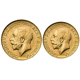 Pre-Owned UK The Royal Mint End of an Era Sovereign Gold 2-Coin Set
