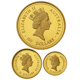 Pre-Owned 1996 Australian Lunar Mouse Proof Gold 3-Coin Set