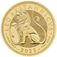 Pre-Owned 2025 UK The British Lion 1/4oz Gold Coin
