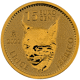 Pre-Owned 2022 Spanish Felipe` VI Iberian Lynx 1/10oz Gold Coin