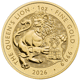 Pre-Owned 2026 UK Tudor Beasts Queen’s Lion 1oz Gold Coin