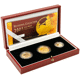 Pre-Owned 2005 UK Britannia Proof Gold 3-Coin Set