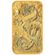 Pre-Owned 2024 Australian Dragon Rectangular 1oz Gold Coin