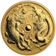 Pre-Owned 2019 Australian Dragon and Tiger 1oz Gold Coin