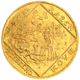 Pre-Owned 1928 Czech 10th Anniversary 4 Dukat Gold Coin
