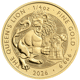Pre-Owned 2026 UK Tudor Beasts Queen's Lion 1/4oz Gold Coin