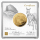 Pre-Owned 2023 Armenian Noah's Ark 1g Gold Coin