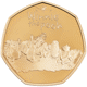 Pre-Owned 2021 UK 'Winnie the Pooh and Friends' 50p Proof Gold Coin