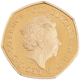 Pre-Owned 2021 UK 'Winnie the Pooh and Friends' 50p Proof Gold Coin