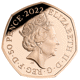 Pre-Owned 2022 UK 'Winnie the Pooh and Friends' 50p Proof Gold Coin