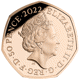 Pre-Owned 2022 UK 'Eeyore' 50p Proof Gold Coin