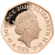 Pre-Owned 2020 UK The Royal Mint 'Winnie the Pooh' 50p Proof Gold Coin