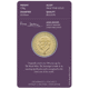 Pre-Owned 2026 UK Full Sovereign Gold Coin - Carded