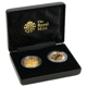 Pre-Owned 1968 - 2018 UK '50 Year Celebration' Full Sovereign Gold  2-Coin Set