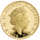 Pre-Owned 2023 UK Tudor Beasts The Yale of Beaufort 1/4oz Proof Gold Coin - Missing Outer Box