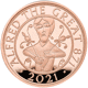 Pre-Owned 2021 UK Alfred the Great £5 Proof Gold Coin