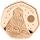 Pre-Owned 2023 UK Professor Dumbledore 50p Proof Gold Coin