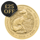 2025 UK Tudor Beasts Greyhound of Richmond 1/4oz Gold Coin