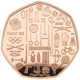 Pre-Owned 2021 Team GB Tokyo Olympics 50p Proof Gold Coin