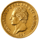 Pre-Owned 1827 Sardinia 20 Lire Gold Coin