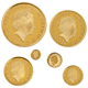 Pre-Owned 2020 UK Britannia Premium Proof Gold 6-Coin Set - Missing Outer Box