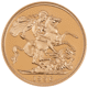 Pre-Owned 1996 UK Double Sovereign Proof Design Gold Coin