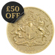 2026 UK The Royal Arms 1oz Gold Coin