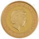 Pre-Owned 2013 UK 350th Anniversary of the Guinea £2 Proof Design Gold Coin