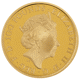 Pre-Owned 2021 UK Queen's Beasts White Greyhound of Richmond 1oz Proof Gold Coin