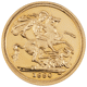 Pre-Owned 1990 UK Half Sovereign Proof Design Gold Coin