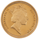 Pre-Owned 1990 UK Half Sovereign Proof Design Gold Coin