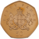Pre-Owned 2013 UK Christopher Ironside 50p Proof Design Gold Coin